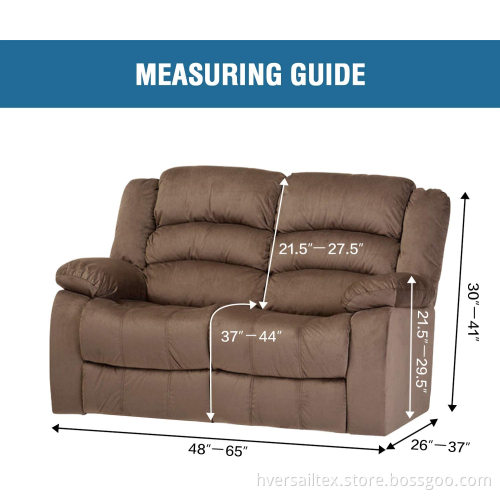 High Spandex Loveseat Recliner Protector